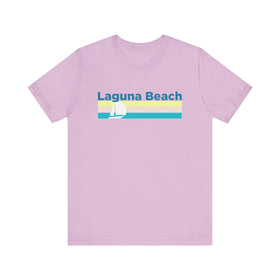 Buy lilac Laguna Beach, California T Shirt - Sailboat Graphic Tee