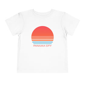 Panama City, Florida Toddler T-Shirt - Retro 80s Toddler Panama City Shirt