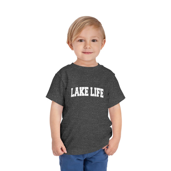 Lake Life Toddler Graphic Tee - Kids Lake Life Vacation T-Shirt