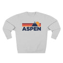 Premium Aspen, Colorado Mountain Lines Graphic Sweatshirt-3