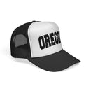 Oregon Retro Collegiate Style Trucker Hat-11
