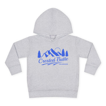 Crested Butte, Colorado Toddler Hoodie - Unisex Mountain Crested Butte Pullover Sweatshirt, Kids Hooded Jumper, Colorado Souvenir - 0