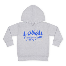 Crested Butte, Colorado Toddler Hoodie - Unisex Mountain Crested Butte Pullover Sweatshirt, Kids Hooded Jumper, Colorado Souvenir