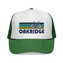 Oakridge, Oregon Retro Bike Trucker Hat - Vintage Style Oakridge Cap-2