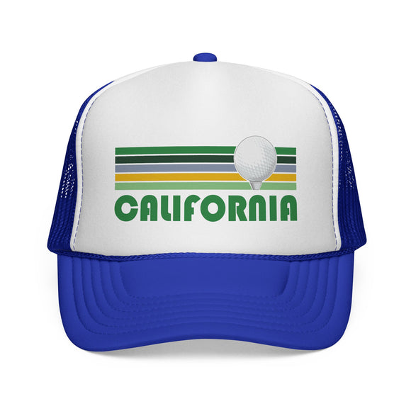 California Retro Golf Trucker Hat