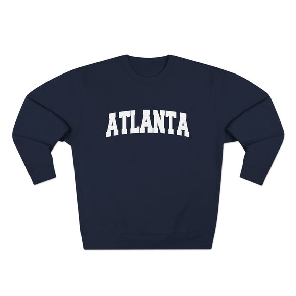 Premium Atlanta Retro Graphic Sweatshirt