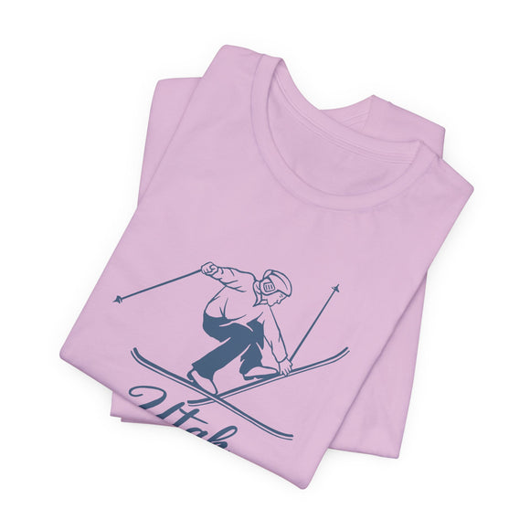 Utah T Shirt - Vintage Ski Graphic Utah Tee