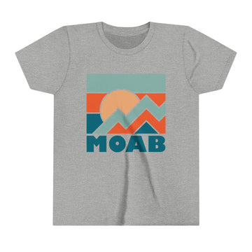Buy athletic-heather Moab, Utah Youth T-Shirt - Kids Moab Shirt