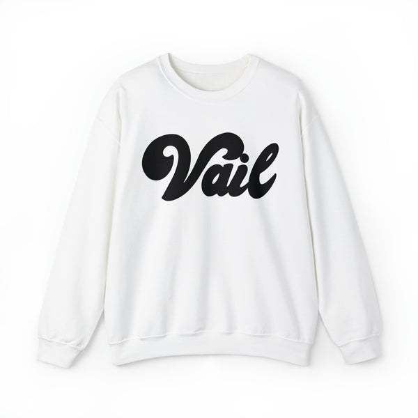 Vail, Colorado Sweatshirt - Unisex Retro Crewneck Vail Sweatshirt