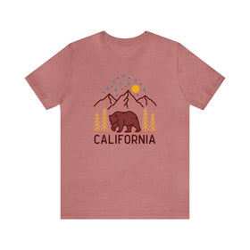 California T-Shirt - Retro Unisex California Shirt