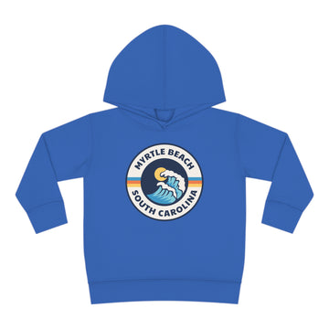 Buy vintage-royal Myrtle Beach, South Carolina Toddler Hoodie - Unisex Myrtle Beach Toddler Sweatshirt