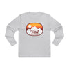 Vail, Colorado Mens Base Long-sleeve Tee - Retro Ombre Heavy Weight Long Sleeve T-shirt