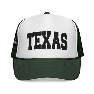 Buy dark-green Texas Retro Collegiate Style Trucker Hat