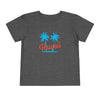 Hawaii Toddler T-Shirt - Retro Palm Tree Unisex Toddler Hawaii Shirt