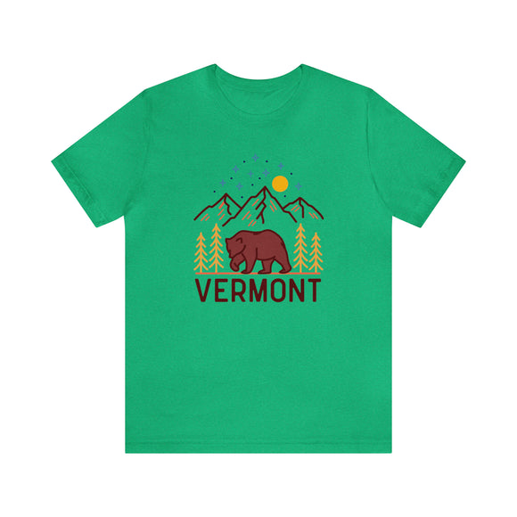 Vermont T-Shirt - Retro Unisex Vermont Shirt