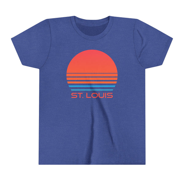 St. Louis, Missouri Youth Shirt - Retro 80s St. Louis Kid's T-Shirt