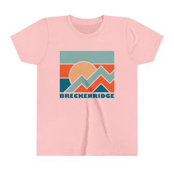 Buy pink Breckenridge, Colorado Youth T-Shirt - Kids Breckenridge Shirt