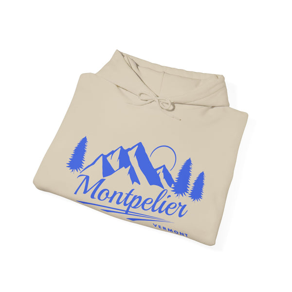 Montpelier, Vermont Hoodie - Unisex Mountain Montpelier Hoodie Sweatshirt