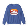 Montana Sweatshirt - Unisex Retro Ombre Montana Crewneck Sweatshirt