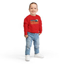 Idaho Toddler Sweatshirt - Retro Mountain Idaho Toddler Crewneck Sweatshirt-28
