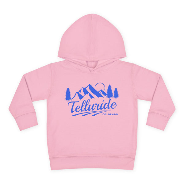 Telluride, Colorado Toddler Hoodie - Unisex Mountain Telluride Pullover Sweatshirt, Kids Hooded Jumper, Colorado Souvenir