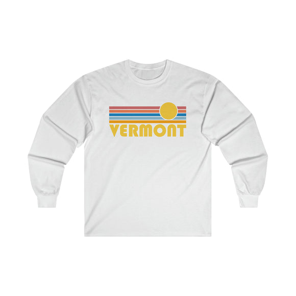 Vermont Long Sleeve Shirt - Retro Unisex Shirt