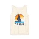 Naples, Florida Sailboat Tank Top | Comfort Colors 100% Cotton-2