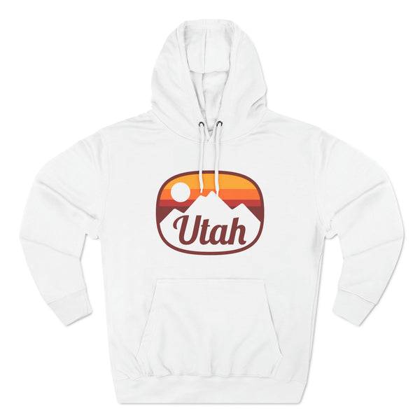 Premium Utah Hoodie - Retro Unisex Sweatshirt