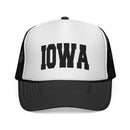 Iowa Retro Collegiate Style Trucker Hat-2