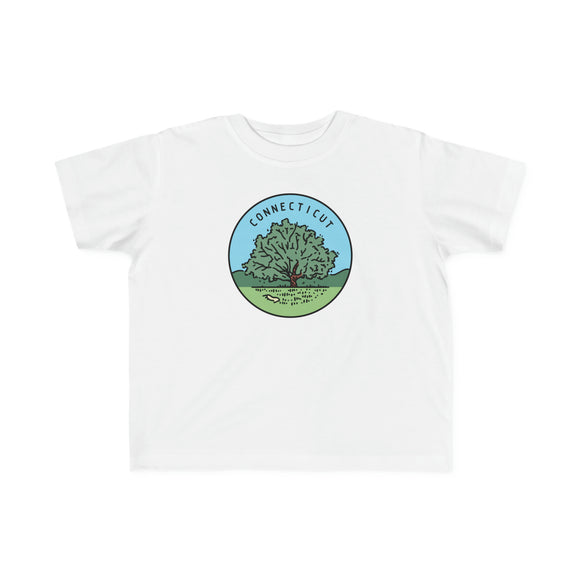 Connecticut Toddler T-Shirt - Unisex Toddler Connecticut Shirt