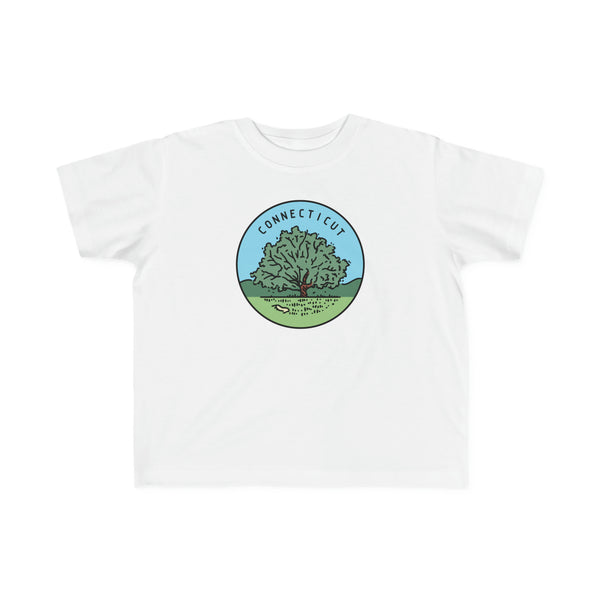 Connecticut Toddler T-Shirt - Unisex Toddler Connecticut Shirt