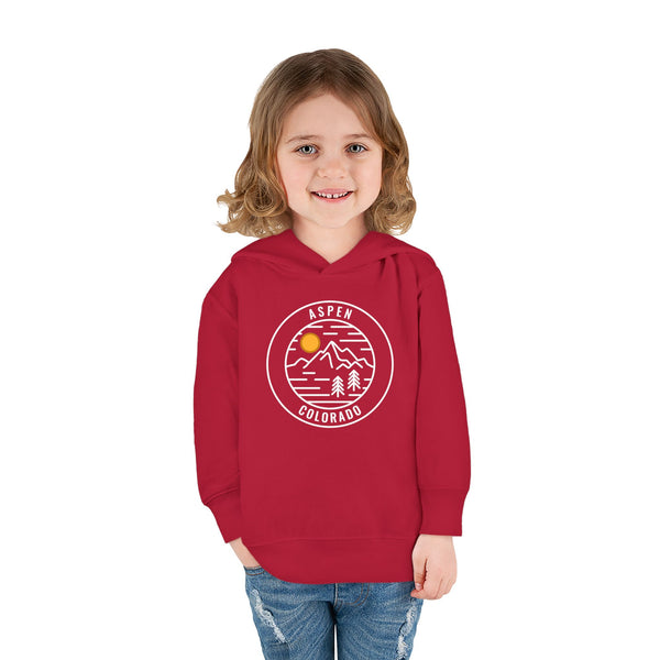 Aspen, Colorado Toddler Hoodie - Unisex Aspen Toddler Sweatshirt