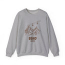 Bend, Oregon Mountain Gondola Sweatshirt, Travel Graphic-3
