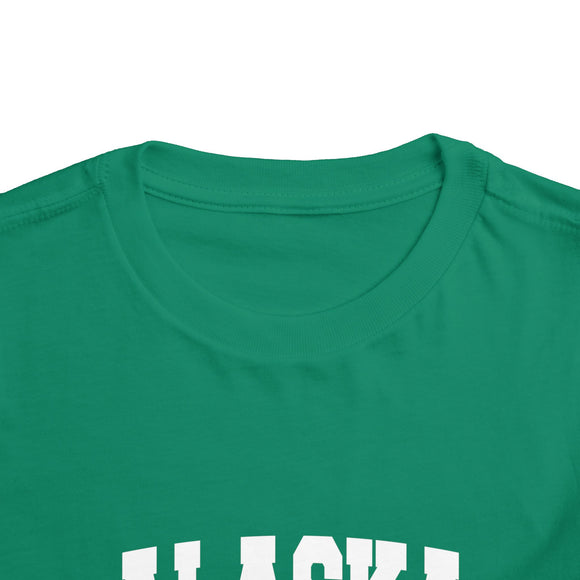 Alaska Toddler Graphic Tee - Kids Alaska Vacation T-Shirt