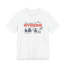 Wyoming Après-ski T-Shirt - Vintage Mountain Graphic Tee-2