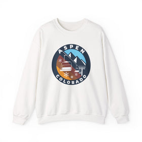 Aspen, Colorado Sweatshirt - Ski Lift Aspen Crewneck Sweatshirt