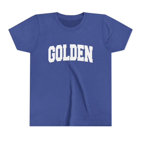 Golden, Colorado Youth Graphic Tee - Kids Golden T Shirt