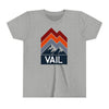 Vail, Colorado Youth Shirt - Retro Mountain Vail Kid's T-Shirt
