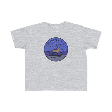 Buy heather Pennsylvania Toddler T-Shirt - Unisex Toddler Pennsylvania Shirt
