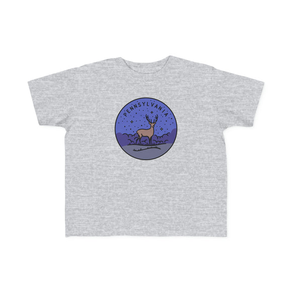 Pennsylvania Toddler T-Shirt - Unisex Toddler Pennsylvania Shirt