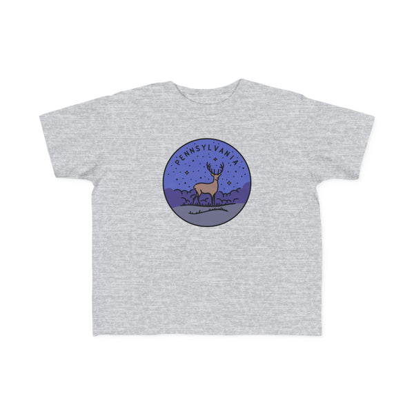 Pennsylvania Toddler T-Shirt - Unisex Toddler Pennsylvania Shirt