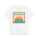 Retro Bozeman, Montana T-Shirt, Mountain Sun Tee, Unisex Graphic Shirt, Vintage Bozeman, Montana Top, Outdoor Adventure Clothing-8