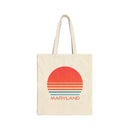 Maryland Cotton Canvas Maryland Tote Bag - Retro 80s-1