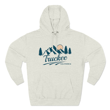 Buy oatmeal-heather Premium Truckee, California Hoodie - Unisex Truckee Sweatshirt