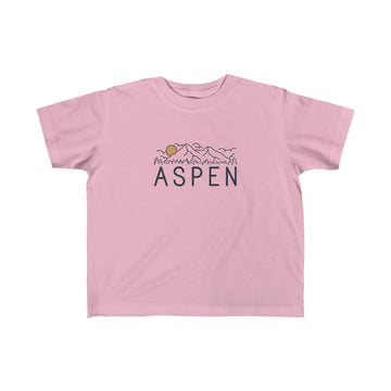 Buy pink Aspen, Colorado Toddler T-Shirt - Toddler Aspen Shirt