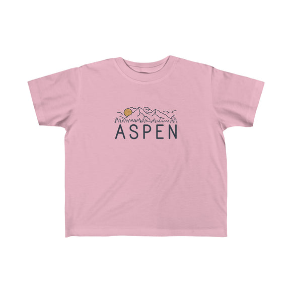 Aspen, Colorado Toddler T-Shirt - Toddler Aspen Shirt