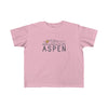 Aspen, Colorado Toddler T-Shirt - Toddler Aspen Shirt