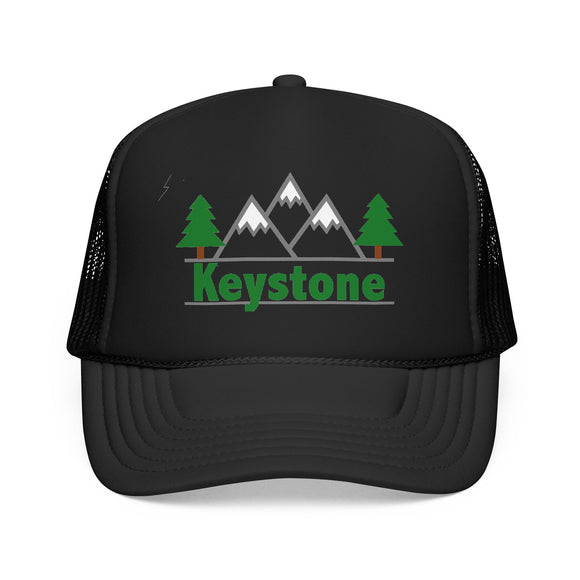 Keystone, Colorado Trucker Hat - Foam Mountain Cap