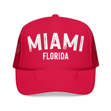 Kids Miami, Florida Trucker Hat - Youth Snapback Cap