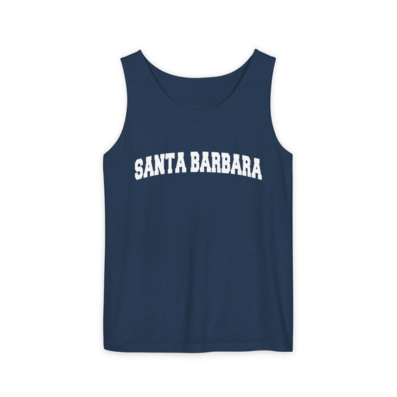Santa Barbara, California Tank Top Unisex | Comfort Colors - 100% Cotton